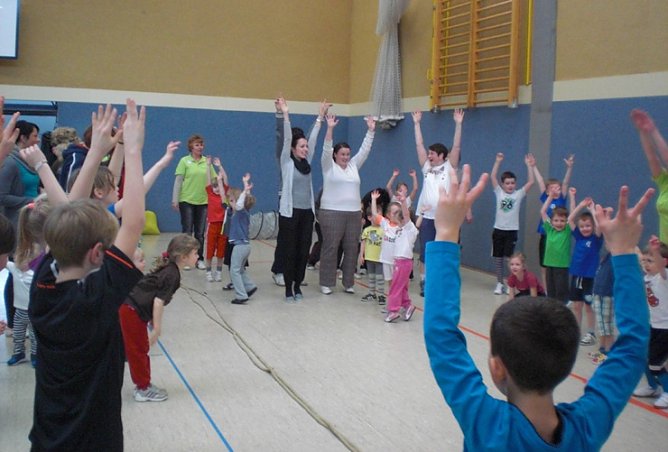 Sport frei... (Foto: Kindervilla Bad Frankenhausen)