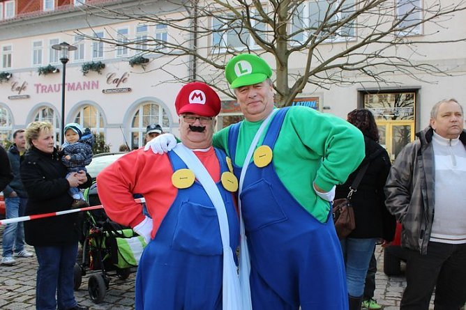 Party auf dem Anger (Foto: Karl-Heinz Herrmann)