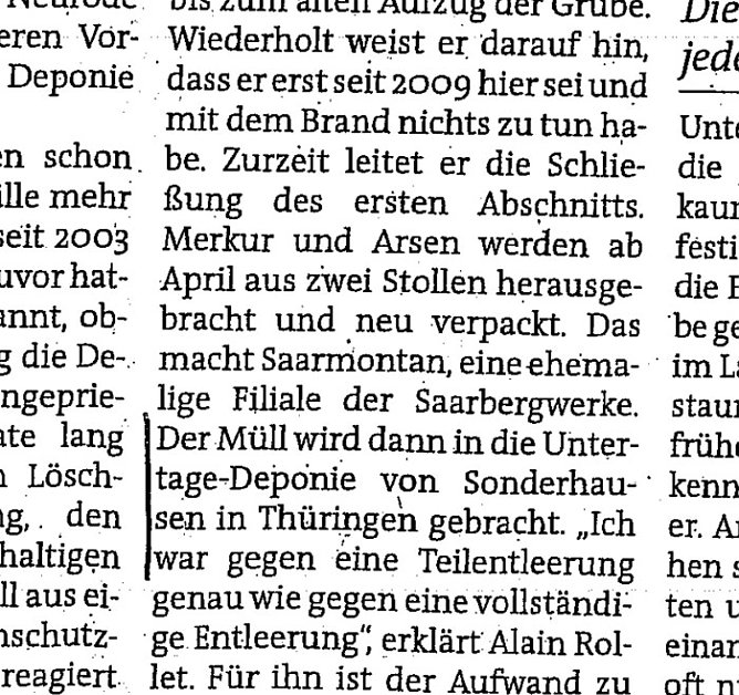 Es laufen Gespr&auml;che... (Foto: privat)