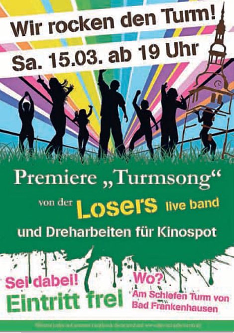 Film-Dreharbeiten am Schiefen (Foto: Stadt Bad Frankenhausen)