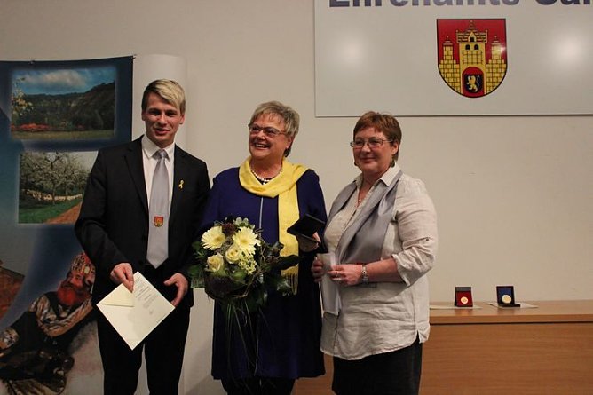 Ehrenamtler gew&uuml;rdigt (Foto: Karl-Heinz Herrmann)
