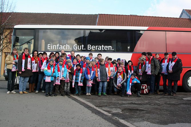 Heimspielkidsaktion bei Rot-Wei&szlig; Erfurt (Foto: privat)