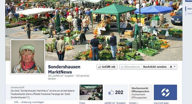 Markt f&uuml;r junge Leute (Foto: privat)