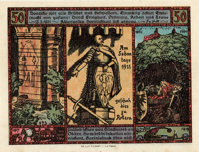 Über Notgeld in Artern und Umgebung (Foto: Andreas Schmölling) Über Notgeld in Artern und Umgebung (Foto: Andreas Schmölling)