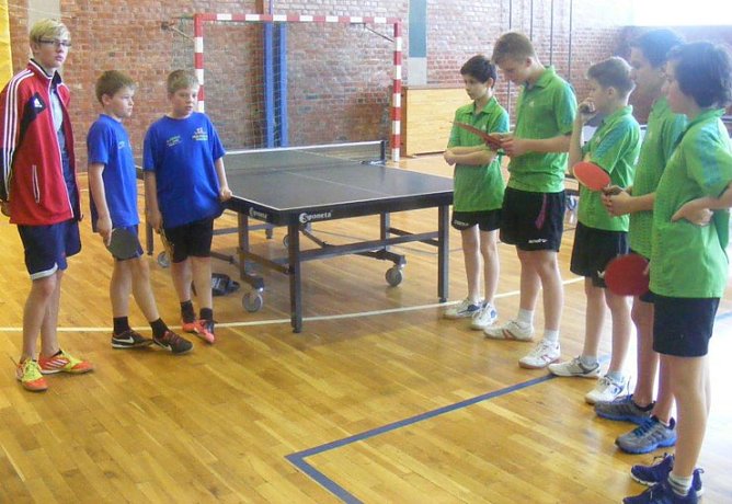 Eine erste Erfahrung f&uuml;r die J&uuml;ngsten (Foto: Helmut Hochfeldt)