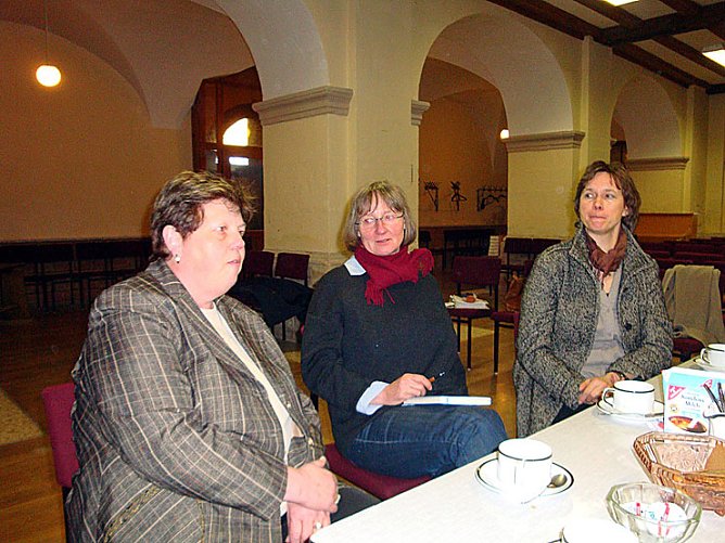 Unterkirche besucht (Foto: Peter Zimmer)