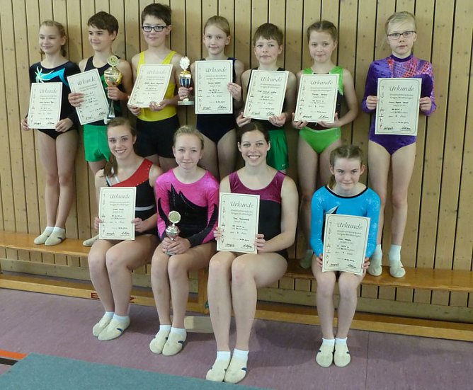 Einzelmehrkampfpokal im Turnen (Foto: SV Gl&uuml;ckauf Sondershausen Turnen)