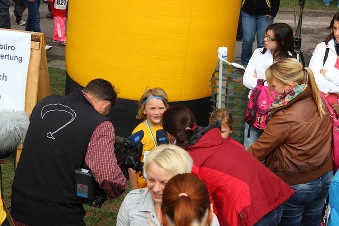 Besuchermagnet Bambinilauf (Foto: Karl-Heinz Herrmann)