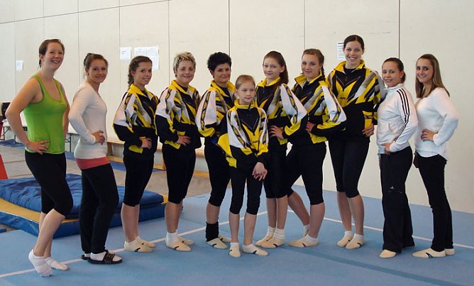 2. Wettkampf der Landesliga in Thüringen (Foto: SV Glückauf Sondershausen Turnen) 2. Wettkampf der Landesliga in Thüringen (Foto: SV Glückauf Sondershausen Turnen)