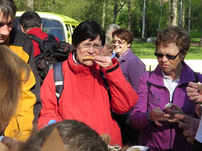 Lieberknecht beim Verkosten eines Soleis (Foto: nnz) Lieberknecht beim Verkosten eines Soleis (Foto: nnz)