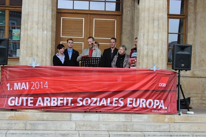 Maifeier in Sondershausen  (Foto: Karl-Heinz Herrmann)