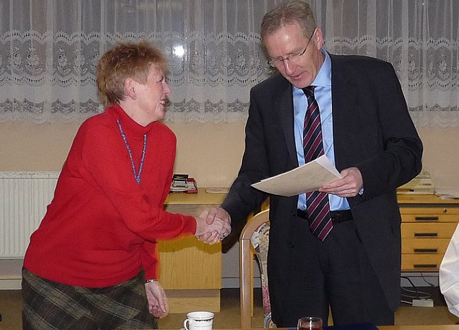 Heidi Meister und Gerold Wucherpfennig (Foto: Karl-Heinz Herrmann) Heidi Meister und Gerold Wucherpfennig (Foto: Karl-Heinz Herrmann)
