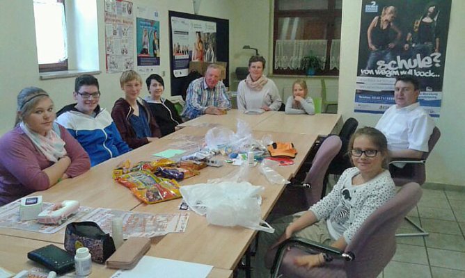 Beim Kinder- und Jugendstadtrat informiert (Foto: Steffen Kobrow)