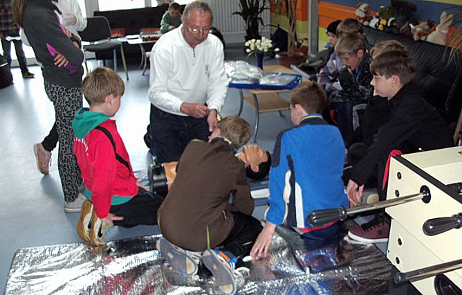 Fahrradralley im Freizeitzentrum Artern (Foto: Freizeitzentrum Artern)