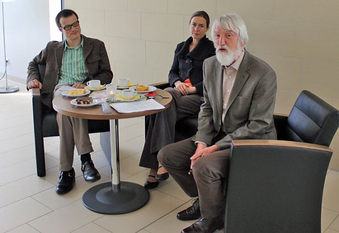 Duo im Kulturcaf&eacute; (Foto: Karl-Heinz Herrmann)