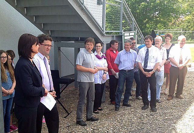 Grundstein gelegt (Foto: Landratsamt Kyffh&auml;userkreis)