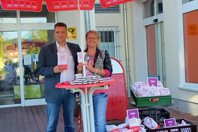 Wahlkampf bis zum Schluss (Foto: Privat) Wahlkampf bis zum Schluss (Foto: Privat)