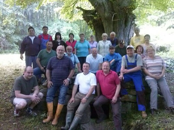 Mutzenbrunnen herausgeputzt (Foto: Silvana Sch&auml;ffer)