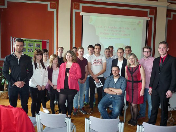 Anti-Rassimus-Projekt vorgestellt (Foto: Karl-Heinz Herrmann)