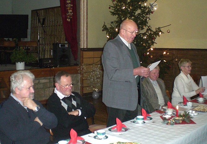 Weihnachtsfeier VdK Donndorf (Foto: Klaus Henze, Artern)