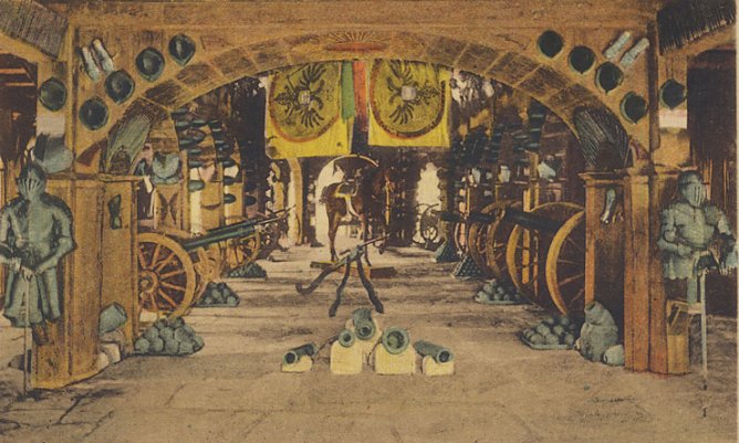 Zeughaus Schwarzburg im Vortragsabend (Foto: Regionalmuseum Bad Frankenhausen)