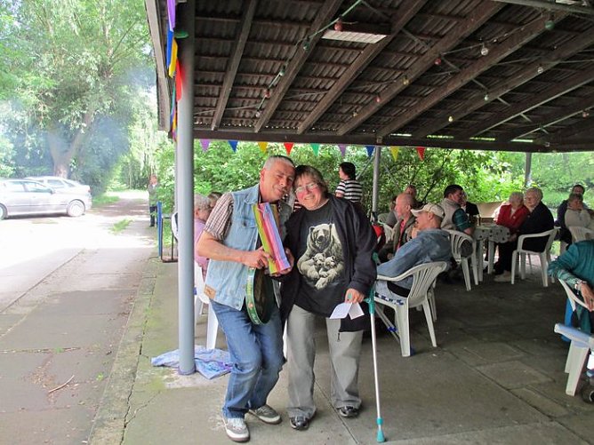 Der harte Kern kam! (Foto: Ina Römer) Der harte Kern kam! (Foto: Ina Römer)