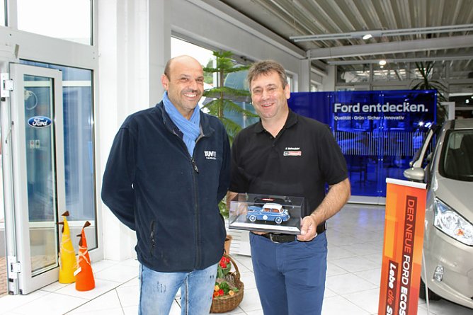 Firmenjubil&auml;um mit Pr&auml;sentation (Foto: Karl-Heinz Herrmann)