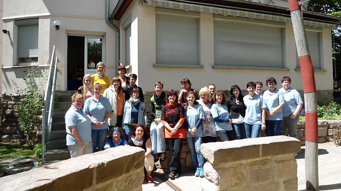 Kindervilla besucht Kindervilla (Foto: Kindervilla Bad Frankenhausen) Kindervilla besucht Kindervilla (Foto: Kindervilla Bad Frankenhausen)