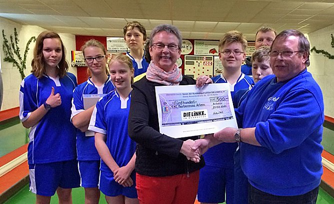 Unterst&uuml;tzung Kinder- und Behindertenarbeit (Foto: Wahlkeisb&uuml;ro Steinke)