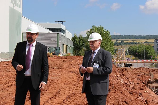 WAGO legt in Sondershausen den Grundstein (Foto: Karl-Heinz Herrmann)