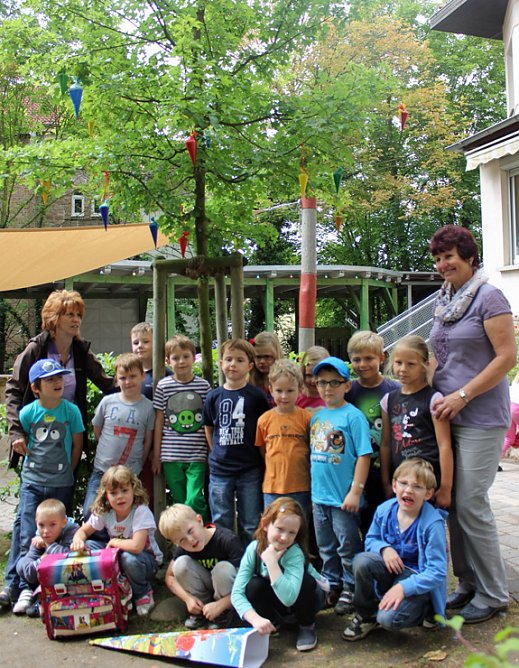 16 Vorschulkinder sagen Auf Wiedersehen (Foto: Kindervilla Bad Frankenhausen) 16 Vorschulkinder sagen Auf Wiedersehen (Foto: Kindervilla Bad Frankenhausen)