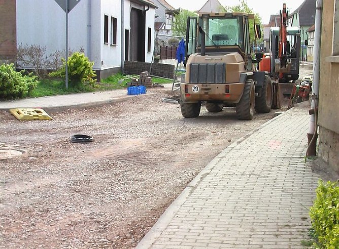 Ortsdurchfahrt Gro&szlig;berndten (Foto: Karl-Heinz Herrmann)