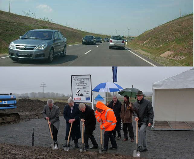 Verkehrsprojekte Kyffh&auml;userkreis (Foto: Karl-Heinz Herrmann)
