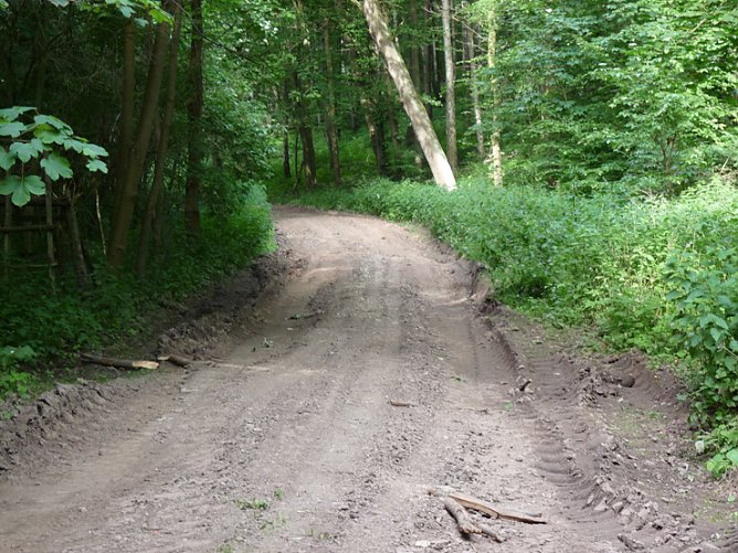 Weg wieder begehbar (Foto: Karl-Heinz Herrmann) Weg wieder begehbar (Foto: Karl-Heinz Herrmann)