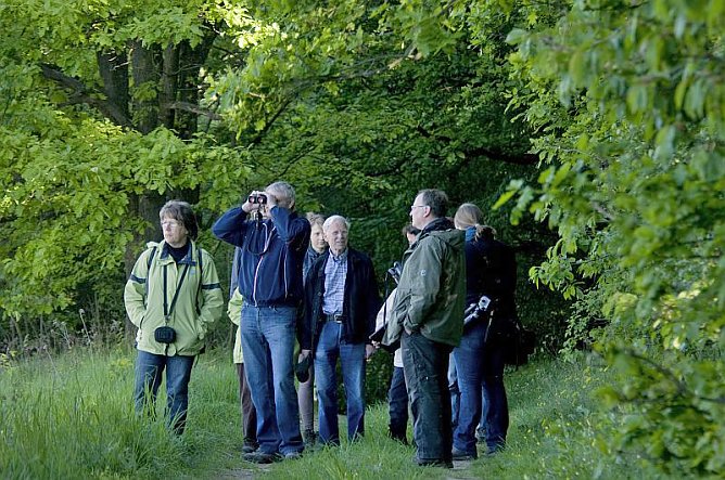 Fortbildung zu Landschaftsführern (Foto: Hohe Schrecke) Fortbildung zu Landschaftsführern (Foto: Hohe Schrecke)