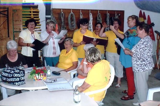 Singen bringt Freude ins Herz�,� (Foto: Ritta Landes)