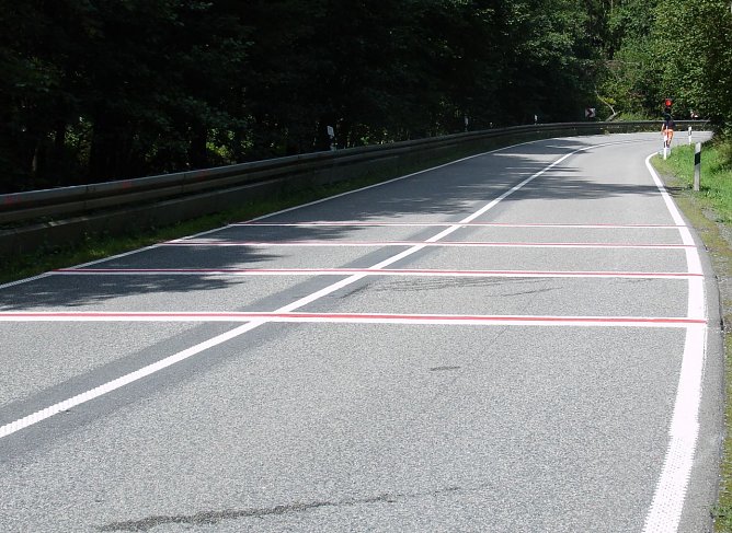 R&uuml;ttelstreifen (Foto: Polizei)