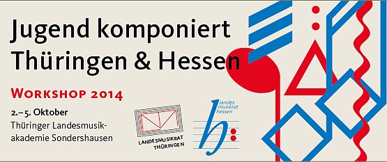Jugend komponiert Thüringen und Hessen 2014 (Foto: Landesmusikrat) Jugend komponiert Thüringen und Hessen 2014 (Foto: Landesmusikrat)
