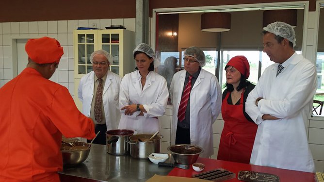 Erlebniswelt Goethe Schokoladenmanufaktur” (Foto: Landratsamt Kyffhäuserkreis) Erlebniswelt Goethe Schokoladenmanufaktur” (Foto: Landratsamt Kyffhäuserkreis)