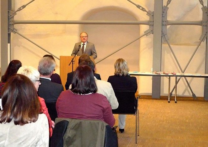 Ausstellung in der Cruciskirche Sondershausen (Foto: Edith Baars)
