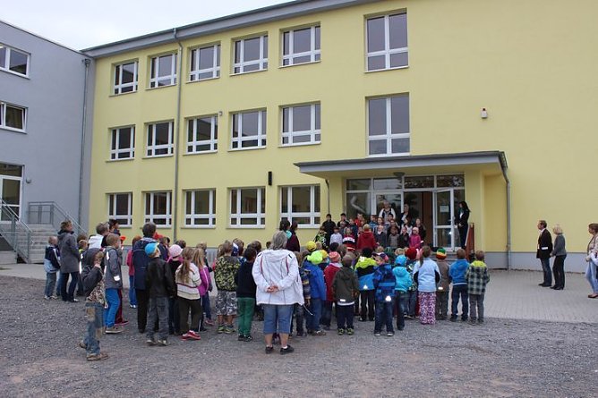 Ein Trinkbrunnen f&uuml;r die Grundschule (Foto: Karl-Heinz Herrmann)