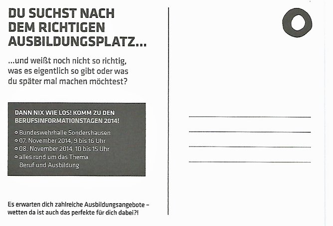 Hier bleiben und Ausbildung machen (Foto: Landratsamt Kyffh&auml;userkreis)