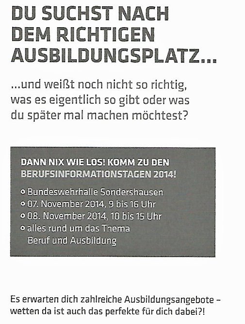 Hier bleiben und Ausbildung machen (Foto: Landratsamt Kyffh&auml;userkreis)