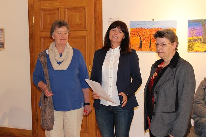 Neue Ausstellung im Foyer (Foto: Karl-Heinz Herrmann) Neue Ausstellung im Foyer (Foto: Karl-Heinz Herrmann)