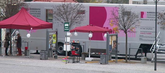 Mammobil wieder in Sondershausen (Foto: Landratsamt Kyffhäuserkreis) Mammobil wieder in Sondershausen (Foto: Landratsamt Kyffhäuserkreis)