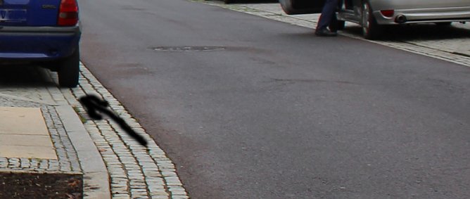 Autofahrer in Sondershausen aufgepasst!!! (Foto: Karl-Heinz Herrmann) Autofahrer in Sondershausen aufgepasst!!! (Foto: Karl-Heinz Herrmann)