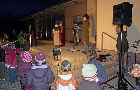 Martinsfeier in Sonderhausen (Foto: Karl-Heinz Herrmann)