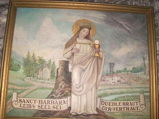 Gemälde im Besucherbergwerk Sondershausen (Foto: Karl-Heinz Herrmann) Gemälde im Besucherbergwerk Sondershausen (Foto: Karl-Heinz Herrmann)