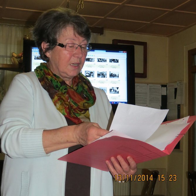 Ein Blick in die Reinsdorfer Geschichte (Foto: Steffen K&uuml;ttner)