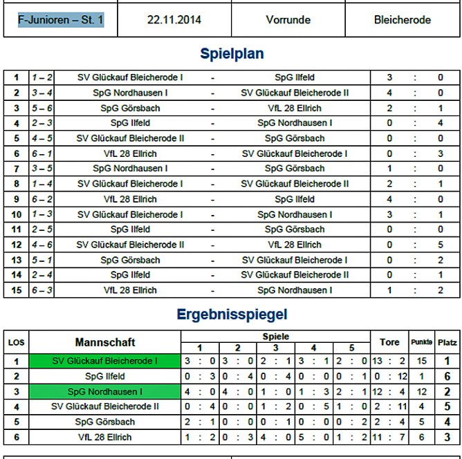 Weitere Vorrunden im Hallenfu&szlig;ball (Foto: Nordth&uuml;ringer Fu&szlig;ballverband)